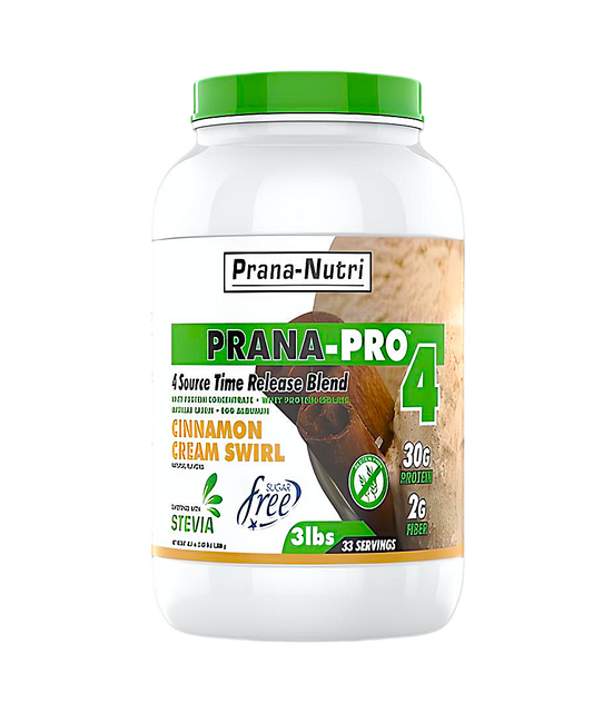 Prana-Pro 4 Protein Cinnamon Cream Swirl