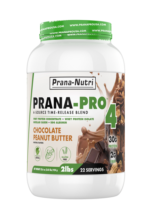 Prana-Pro 4 Protein Chocolate Peanut Butter - 2lb