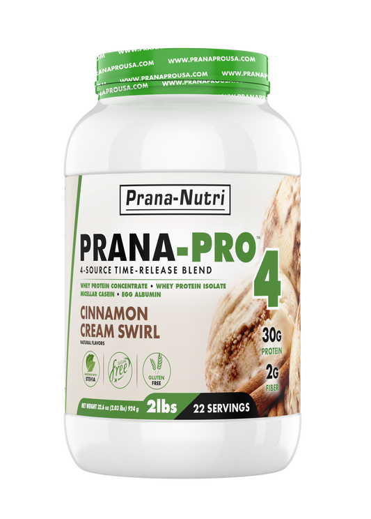 Prana-Pro 4 Protein Cinnamon Cream Swirl - 2lb